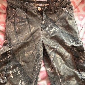 Women's Camouflage Cargo Jeans